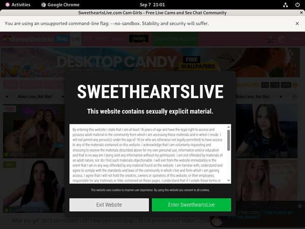 Account Premium Sweethearts Live