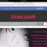 Accounts To Vivien Leigh
