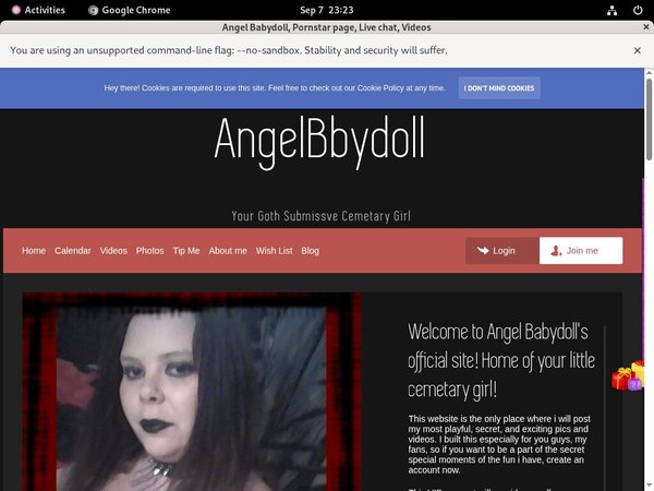 Angel Babydoll Sign Up