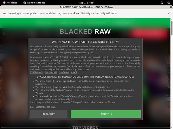 Blacked Raw Mit Sofort
