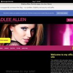 BradLee Allen With Online Check