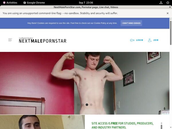 Buy NextMalePornStarcom Account