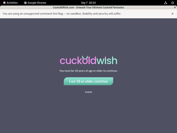 Cuckoldwish Join Link