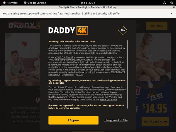 Daddy4k Join With ClickandBuy