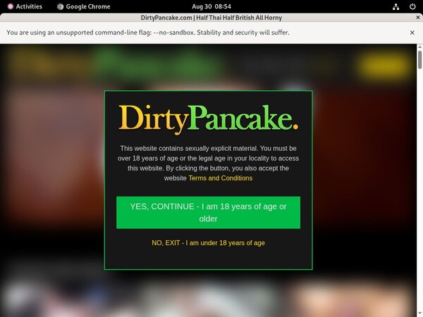 Dirty Pancakepassword