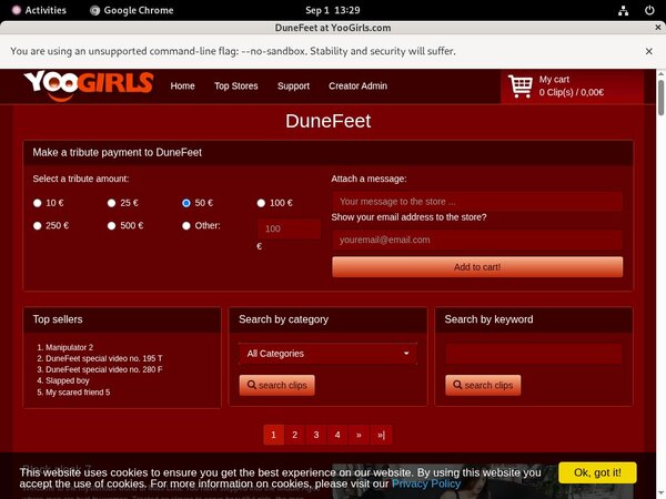 Discount Dunefeet Deal