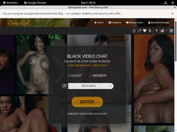 Ebony Chat Discount (SAVE 63%)