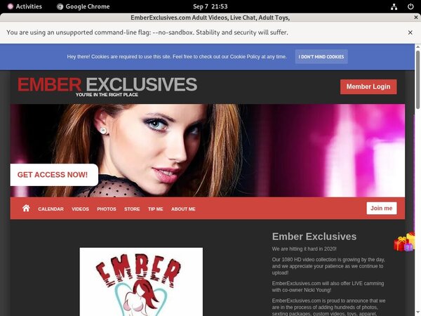 EmberExclusives Login Info EmberExclusives Login Info