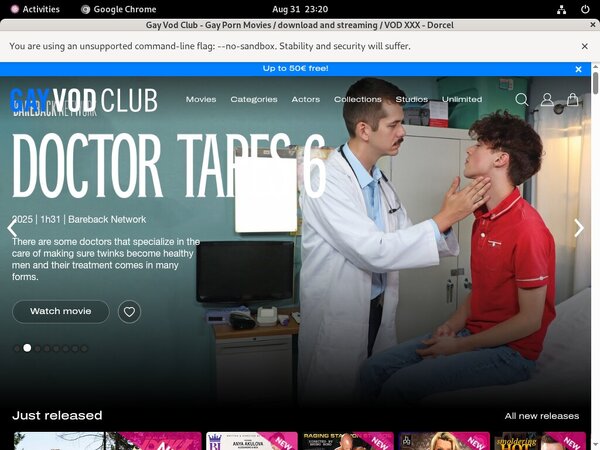 Free Gayvodclub.com Discount