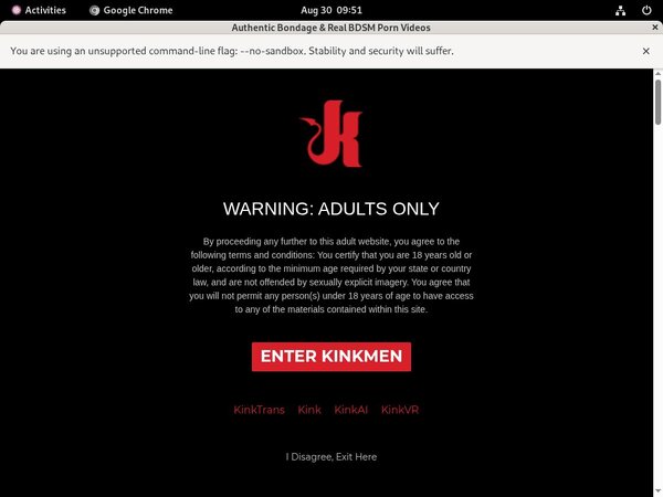 Free Kink Men Trial