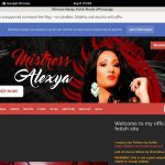 Free Mistress Alexya Premium Login