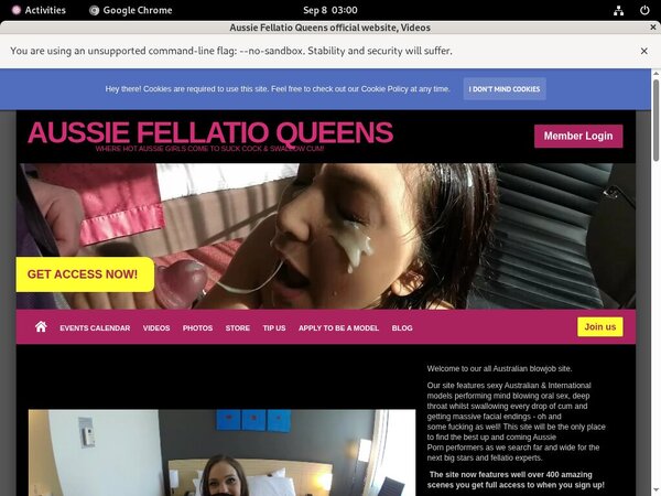 Free Passwords For Aussie Fellatio Queens