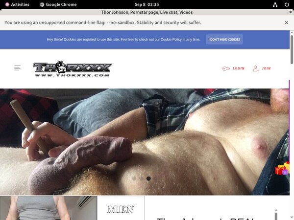 Free Thor Johnson Discount Membership