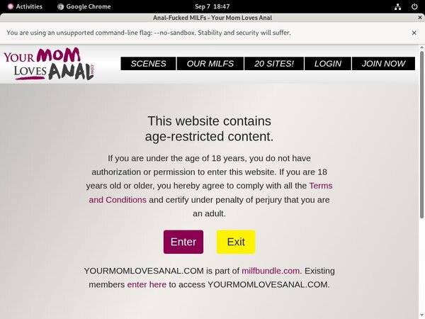 Free Your Mom Loves Anal Accs
