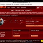 Get Lady Gold Fetishdiva Free Trial