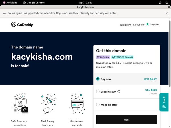 KacyKisha Free Trial Offer