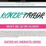 Kenzie Taylor Logins 2018
