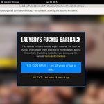 Ladyboys Fucked Bareback Dvd