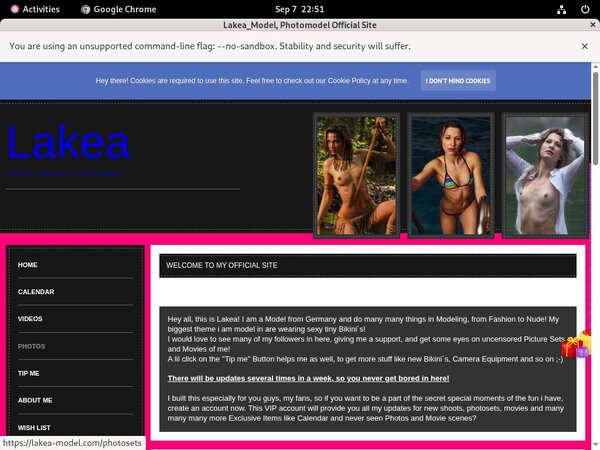 Lakea-model.com Official Site