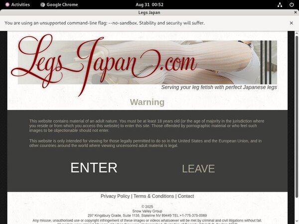 Legs Japan Review Site