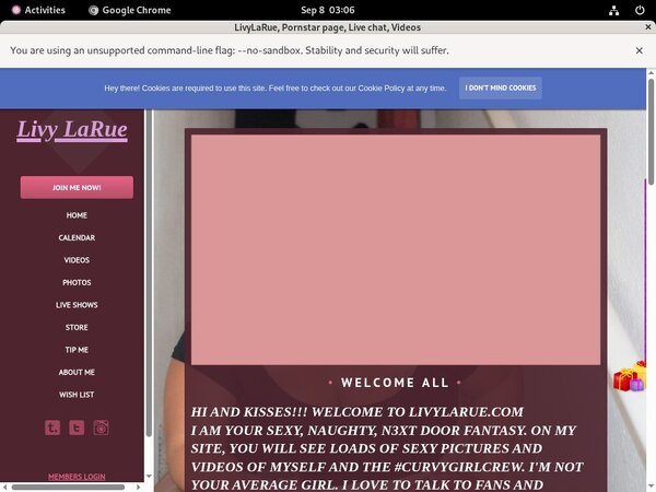 LivyLaRue Paypal?