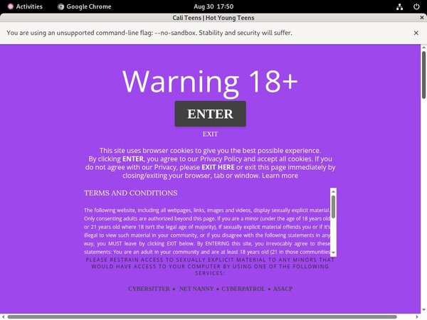 Logins For Cali Teens