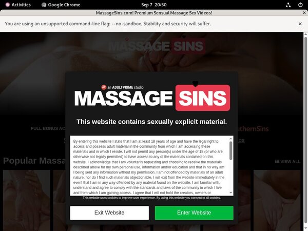 Massage Sinspassword Free
