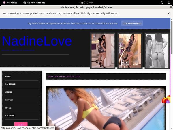 Nadinelove.modelcentro.com Picture
