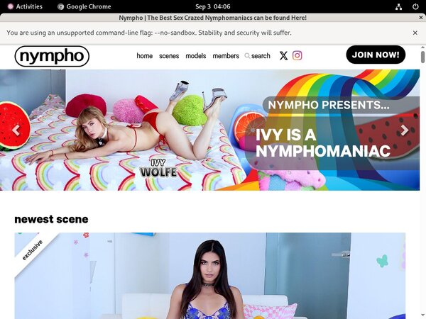 Nympho Accounts And Password