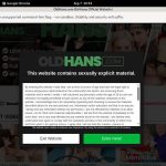 Old Hans Porn Discount