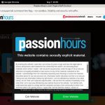 Passionhours.com Limited Sale