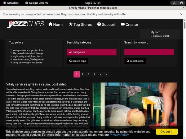 Password Yezzclips.com Free