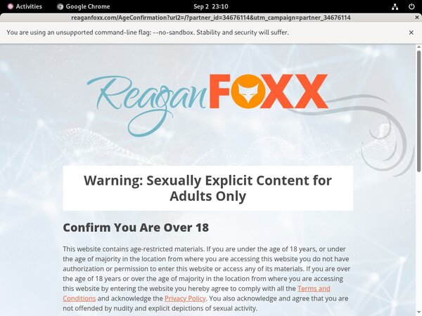 Reaganfoxx.com Logon