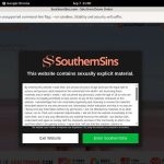 Southern Sins Wachtwoord