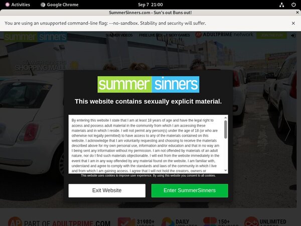 Summer Sinners Sex Movies