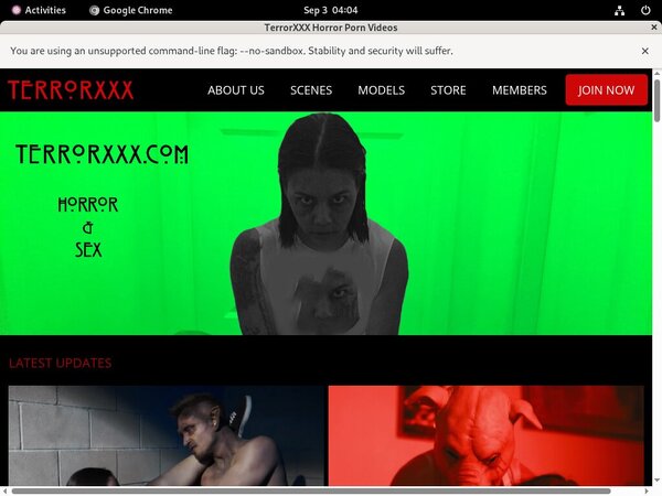 TerrorXXX Discount 50%