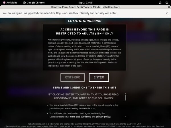 Trial Membership Lethal Hardcore