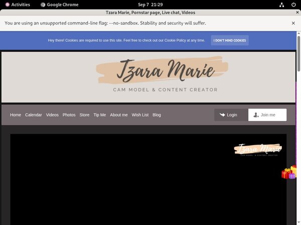 Tzara Marie Trial Membership $1