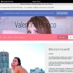 Valentinabiancox Member Access