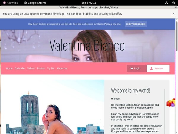 Valentinabiancox.com Free Membership