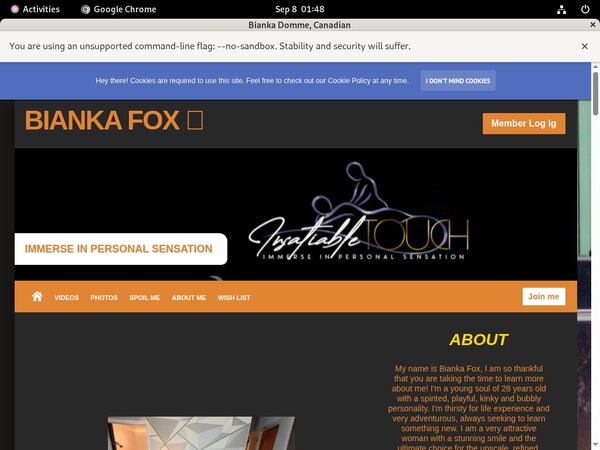 Active Goddessbianka.com Passwords