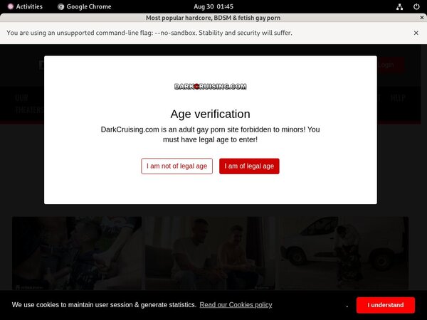 Darkcruising User And Pass