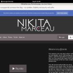 NikitaMarceau Accounts And Password NikitaMarceau Accounts And Password