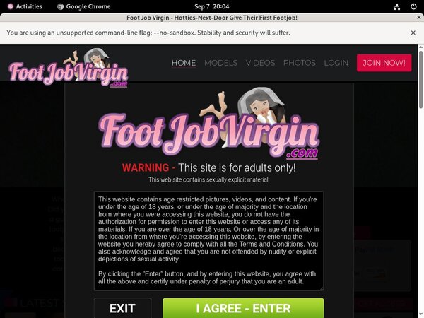 Where To Get Free Footjobvirgin.com Account