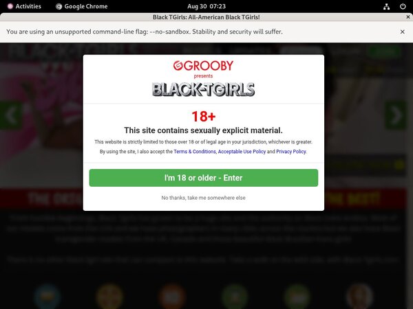 Black TGirls Login Information